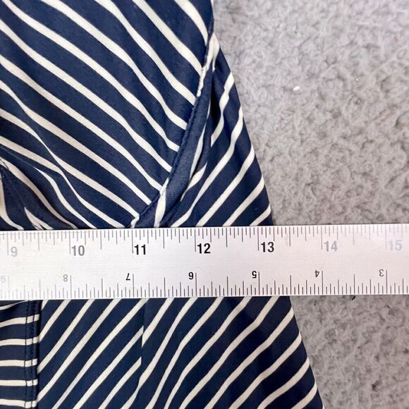 PANACHE WOMENS TANKINI BLUE AND WHITE WITH STRIPES SIZE XS - Picture 7 of 11